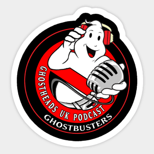 Ghostheads uk podcast logo Sticker